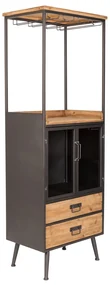 Hoog Wijnkabinet - 60x40x171cm.