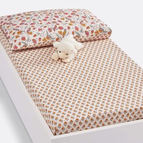 Hoeslaken in katoen, omslag 17 cm, Bertille