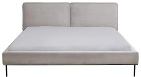 Kare Design East Side Gestoffeerd Bedframe Grijs Stof 180 Cm