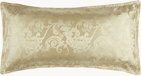 Zijde-satijnen kussenhoes Jacquard Gold van premium moerbeizijde 6A, 26 momme