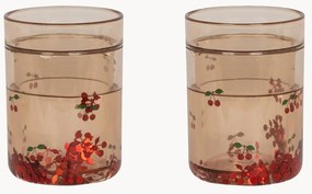 Waterglazen Cherry, 2 stuks