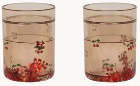 Waterglazen Cherry, 2 stuks