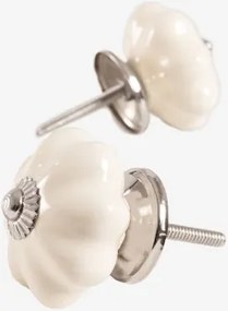 Set Van 2 Keramische Handgrepen Tova Gardenia Wit - Sklum