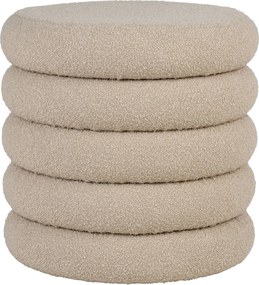 Brooklyn Opbergpoef Bouclé - Beige