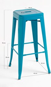 Set 4 hoge Torix krukken