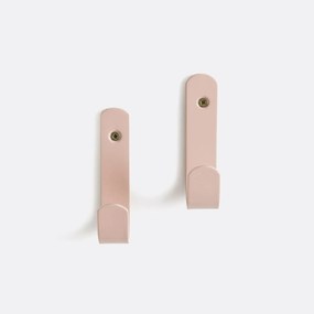 Set van 2 metalen kapstokken , Hiba