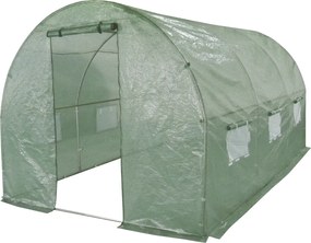 Famiflora tunnelserre 6m² - 200x300x200cm - wit