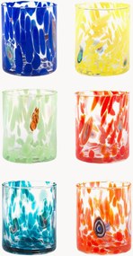 Glazen tumblers Veneziano, 6-delig