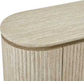 TV Meubel Travertin - 200x40x55cm.