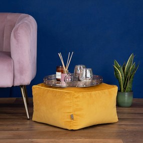 Amara Velvet Footstool