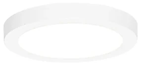 Buitenlamp In- of opbouwspot wit 18 cm incl. LED 3 staps dim to warm - Trans Modern IP44 Buitenverlichting rond Lamp