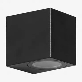 Buitenwandlamp Yovar Zwart - Sklum