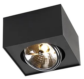Design Spot / Opbouwspot / Plafondspot zwart vierkant - Kaya Modern G9 Binnenverlichting Lamp