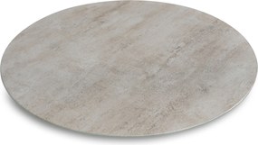 Dining Tuintafel rond 150 cm met lazy susan Zand/Beige Arancia