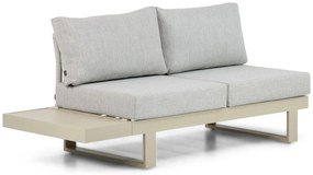 Hoek loungeset 5 personen Aluminium Taupe  Lifestyle Garden Furniture Lorenzo