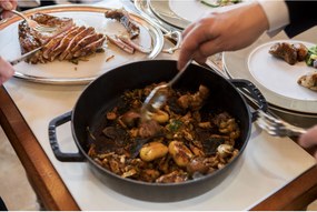 Staub Pans Koekenpan met 2 handgrepen 26 cm, Zwart - Pans - Staub