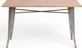Torix Rechthoekige Tafel Natuurlijk Hout 120 x 60 cm