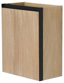 Mueller Sakura fonteinkast 40x21,8cm naturel eiken/mat zwart