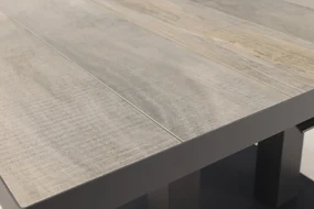 Jersey verstelbare tuintafel Deluxe - 140 x 85 cm.