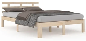 vidaXL Bedframe massief hout 160x200 cm