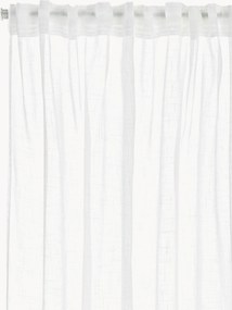 Transparante multibandgordijnen met linnenlook Lara, 2-delig, B 134 cm