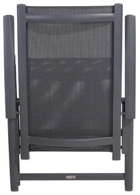 4 Seasons Cadiz tuinstoel verstelbaar - matt carbon