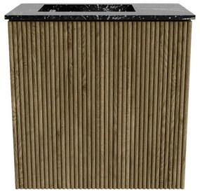 Mondiaz Joya DLux 40cm toiletmeubel dusk met wastafel faye links zonder kraangat lava