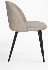 Stoel Black Vint Stof