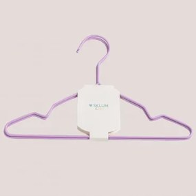 Set van 2 hangers Mofli Kids Paars – lavender - Sklum