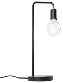 Moderne zwarte tafellamp - Facil