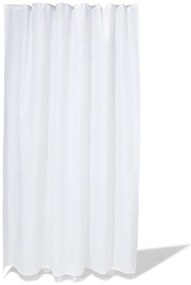 HEMA Douchegordijn 180x200 Gerecycled Textiel Wit (wit)
