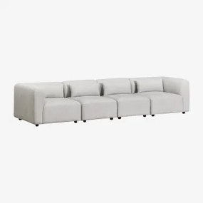 4-delige Modulaire Bank Fogler Stof Lichtgrijze - Sklum