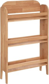 Atmosphera Robin Kinderboekenkast - Heveahout - 3 Etages - 58,5 x 18,5 x 100 cm