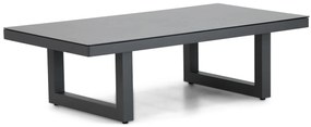 Stoel en Bank Loungeset 5 personen Aluminium/teak Grijs  Osmen Manly