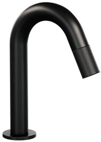 BRAUER Black Carving Fonteinkraan - opbouw - 12.1cm uitloop - Zwart mat 5-S-321