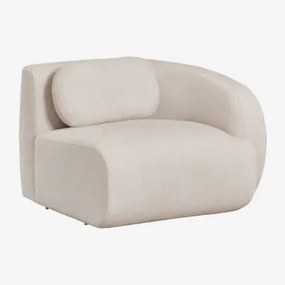 Rechter Hoekmodule Voor Modulaire Bank In Marrakech Chenille Chenille Crèmebeige - Sklum