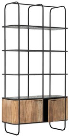 DTP Home Soho Stellingkast Teak En Mortex - 110x45x210cm.
