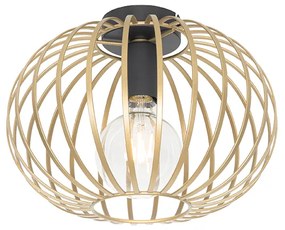 Design plafondlamp messing 30 cm - Johanna Design E27 rond Binnenverlichting Lamp