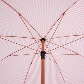 Gestreepte parasol met franjes, Britiz