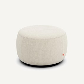 XL voetensteun Rosebury van katoen en linnen, ontwerp Emmanuel Gallina