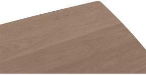 Goossens Excellent Eettafel Floyd, Semi rechthoekig 220 x 100 cm