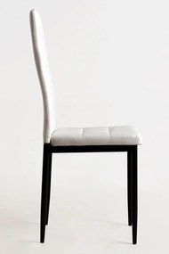 Set 4 Lan Kunstlederen Stoelen