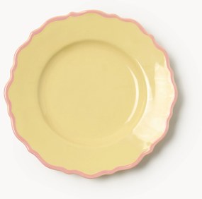 Ontbijtborden Crumble, 4 stuks GEEL