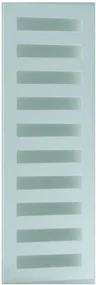 Beaux Neptunus designradiator 841W 60x175cm mat charcoal