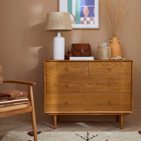 Vintage ladekast 4 lades, Quilda