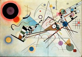 Kunstreproductie Compositie VIII. 1915, Kandinsky, Wassily