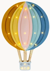 Handgemaakte LED-kinderlamp Hot Air Baloon met timerfunctie en afstandsbediening, dimbaar