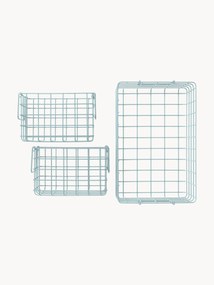 Metalen opbergmanden The Baskets, set van 3