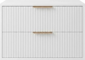 Badkamerkast onder wastafel Rea Mono 60cm White