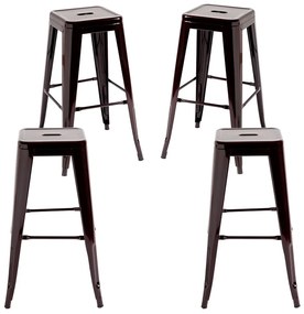 Set 4 hoge Torix krukken